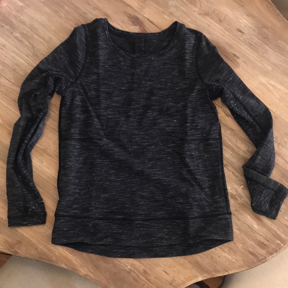 Lululemon Heathered Gray Sweatshirt